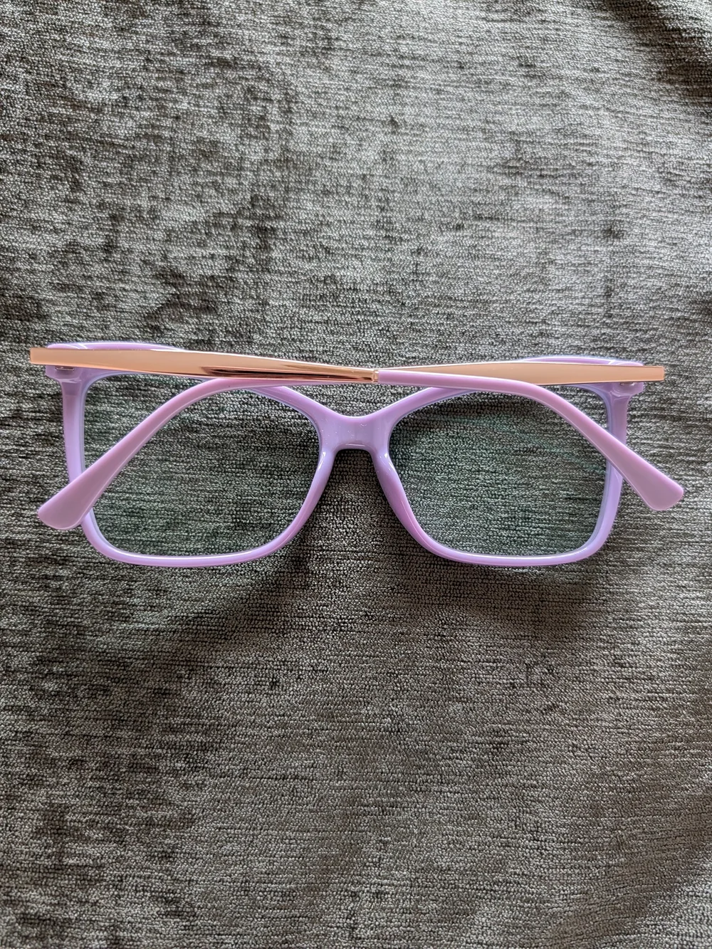Women’s Lilac Cat-Eye Glasses - Lightweight Fashion Frames